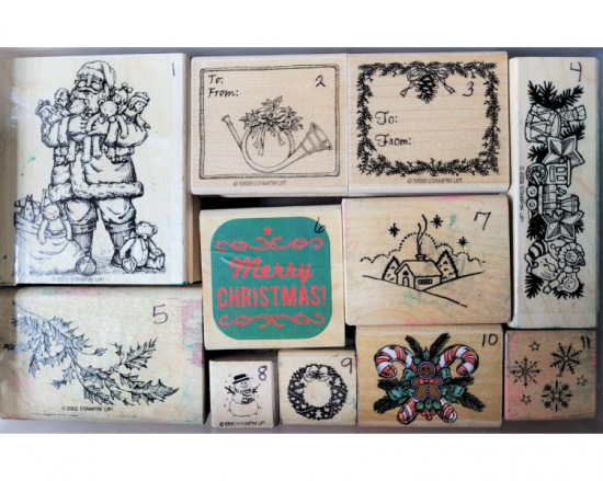 Christmas Themed stamp set #1