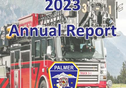 2023 Palmer Fire & Rescue Annual Report Cover Page