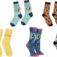 Literary themed socks