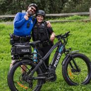 Barkwood Calvert bike patrol Palmer Police
