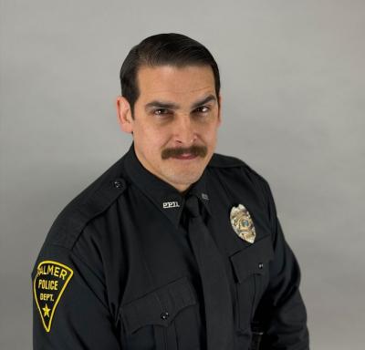 officer posing for professional picture