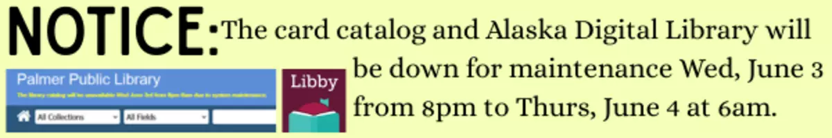 Card catalog and libby down until june 4